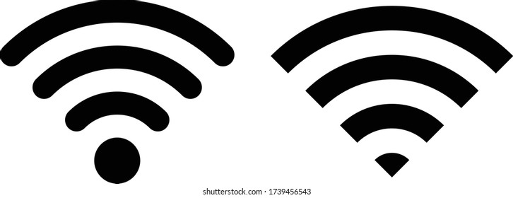easy to use illustration vector icon of wifi
