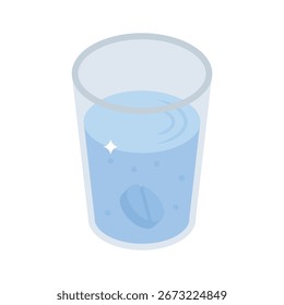 Icono de estilo isométrico fácil de usar de vidrio de tableta de disolución