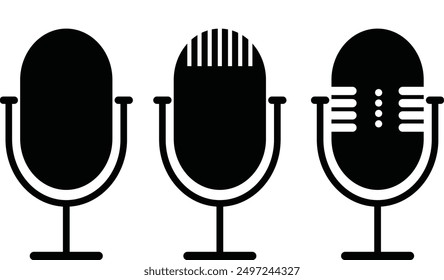 Easy to use Mic icon design 