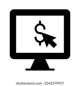 Easy to use online payment symbol