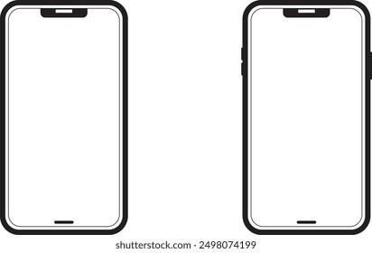 Easy to use vector image of Mobile