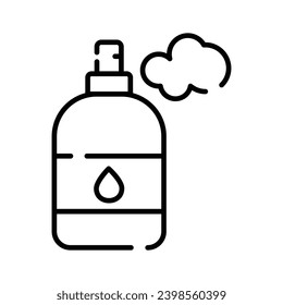 Easy to use vector of spray paint in trendy style