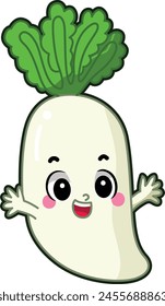 
Easy vegetables drawing. Cute veggie herbs vector icon. Funny cartoon vegetable elements. Family fruit and veggie.