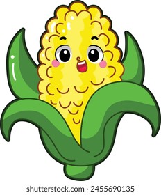 
Easy vegetables drawing. Cute veggie herbs vector icon. Funny cartoon vegetable elements. Family fruit and veggie.