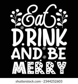 Eat drink and be marry, Vector file