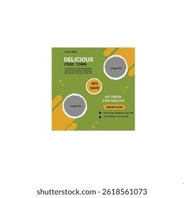 EAT FRESH STAY HEALTHY SOCIAL MEDIA POST