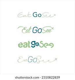 Eat Go See Logo Design