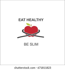 Eat healthy be slim