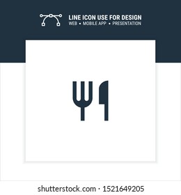 eat icon icon design vector illustration