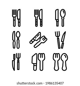 eat icon or logo isolated sign symbol vector illustration - Collection of high quality black style vector icons
