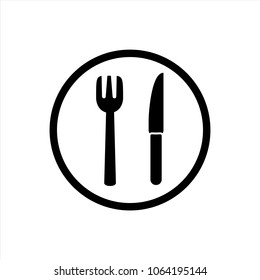 eat icon in trendy flat style isolated on background. eat icon page symbol for your web site design  logo, app, UI. Vector EPS10