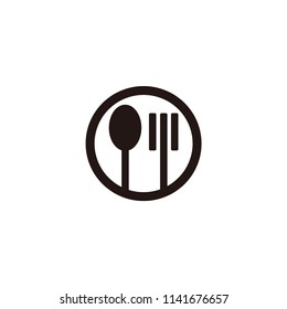 eat icon vector template