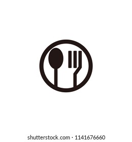 eat icon vector template