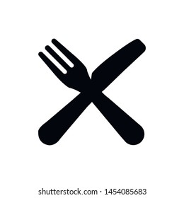 Eat Knife Fork vector icon