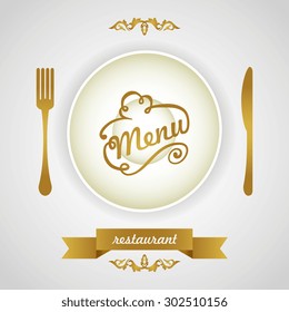 Eat Menu Card Design template.