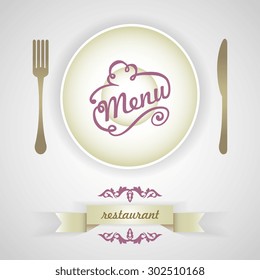 Eat Menu Card Design template.