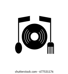 eat music vector eps 10