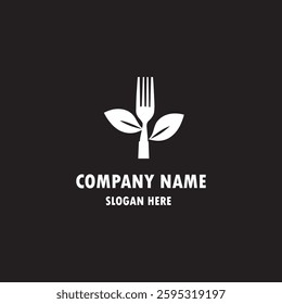 eat restaurant lunch loogo design symbol
