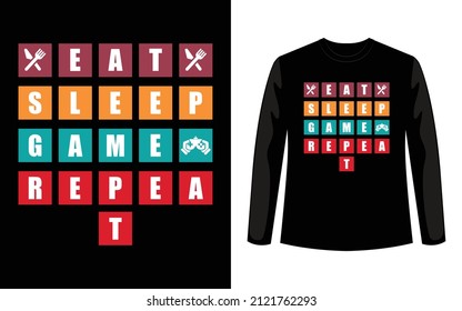 Eat Sleep Beer Repeat. Typography Vector graphic for t-shirt. Vector Poster, typographic quote, or t-shirt.