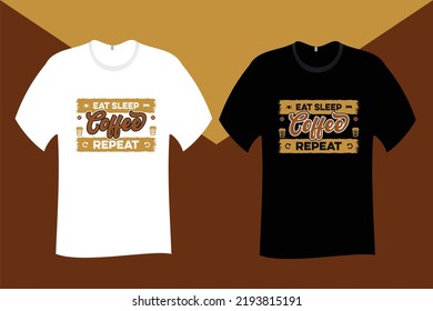 Comer café dormir repetir T Diseño de camiseta