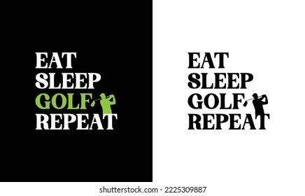 Diseño de camisetas de coto de golf, tipografía