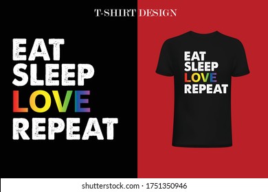 Eat Sleep love Repeat t-shirt . funny eat sleep love  Repeat shirt . vintage s-shirt