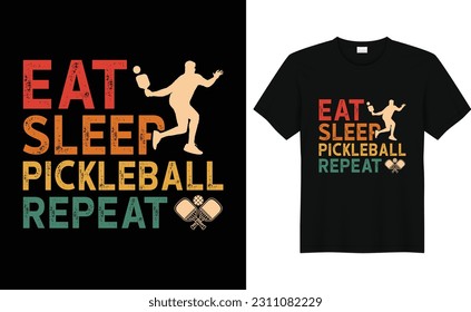 Eat Sleep Pickleball Repeat, Funny Pickleball Shirt, Pickleball Lover Tshirt, Pickleball Gifts, Cute Tee,