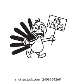 eat tacos logo inspirational positive quotes, motivational, typography, lettering design