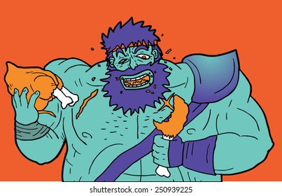 Eat zombie