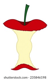 Eaten Apple