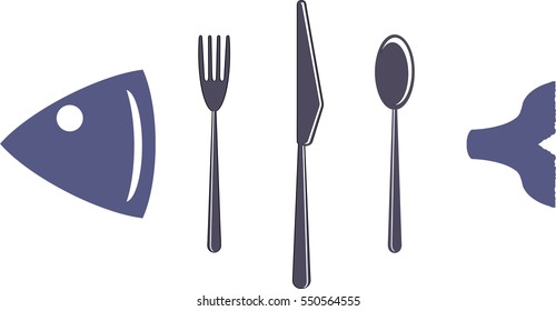 Eaten fish icon