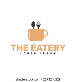  eatery drink logo design template 