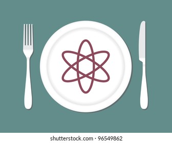 Eating atoms