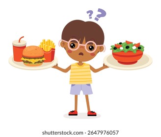 Eating Healthy or Unhealthy Food