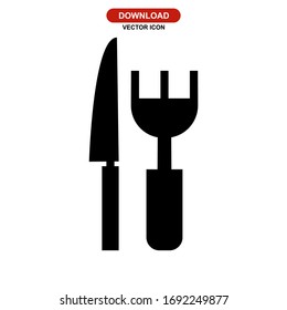 eating icon or logo isolated sign symbol vector illustration - high quality black style vector icons
