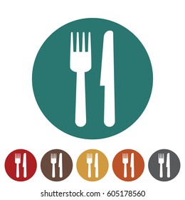 Eating icon.Vector illustration

