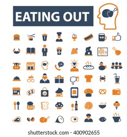 comiendo iconos
