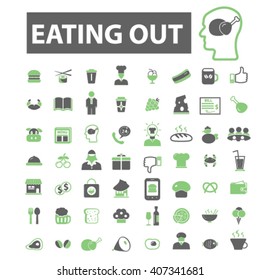 eating out icons

