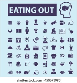 comiendo iconos