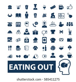 comiendo iconos
