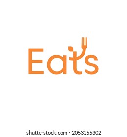 Eats Logo Design Template Vector Stock Vector (Royalty Free) 2053155302 ...