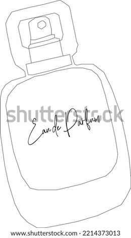 Eau de Parfum bottle line