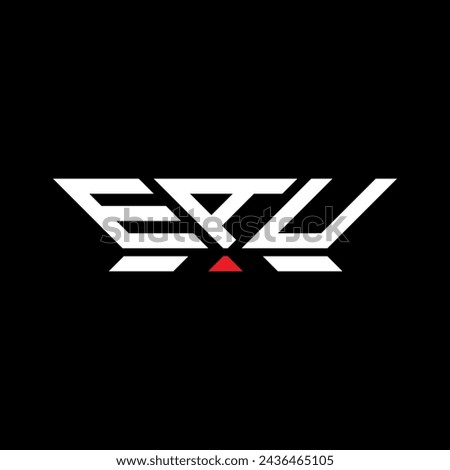 EAU letter logo vector design, EAU simple and modern logo. EAU luxurious alphabet design  