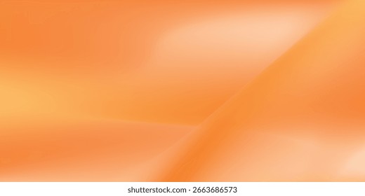 belo modelo de fundo de outono laranja e creme gradação cor arte arte bonito brilho vetor