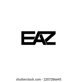 eaz letter original monogram logo design