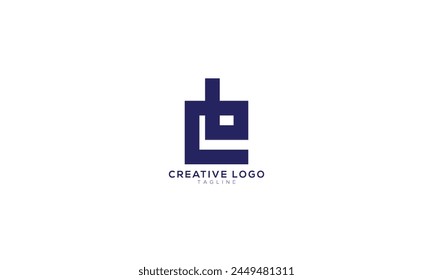 EB BE Abstract initial monogram letter alphabet logo design