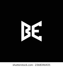 EB oder BE abstrakt herausragende professionelle Business-fantastische künstlerische Branding-Unternehmen verschiedene Farben Illustrationslogo Logo