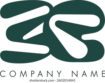 EB creative modern abstract letter logo vector design. Usable for your company or business and brand identity.