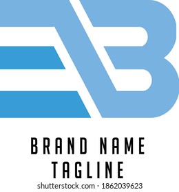 logotipo de las iniciales de EB, logotipo de las iniciales de nombre, logotipo de las iniciales de la empresa, logotipo de las iniciales de la persona