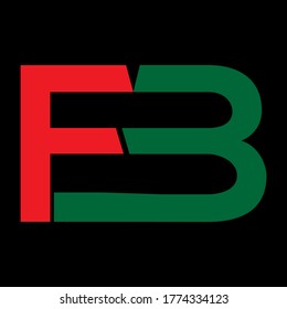 EB letter logo design red and blue color  on black background,EB logo,EB letter,EB design